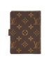 Louis Vuitton Small Agenda Cover, &pound;220, Accessories, Brown, Coated Canvas, Back view